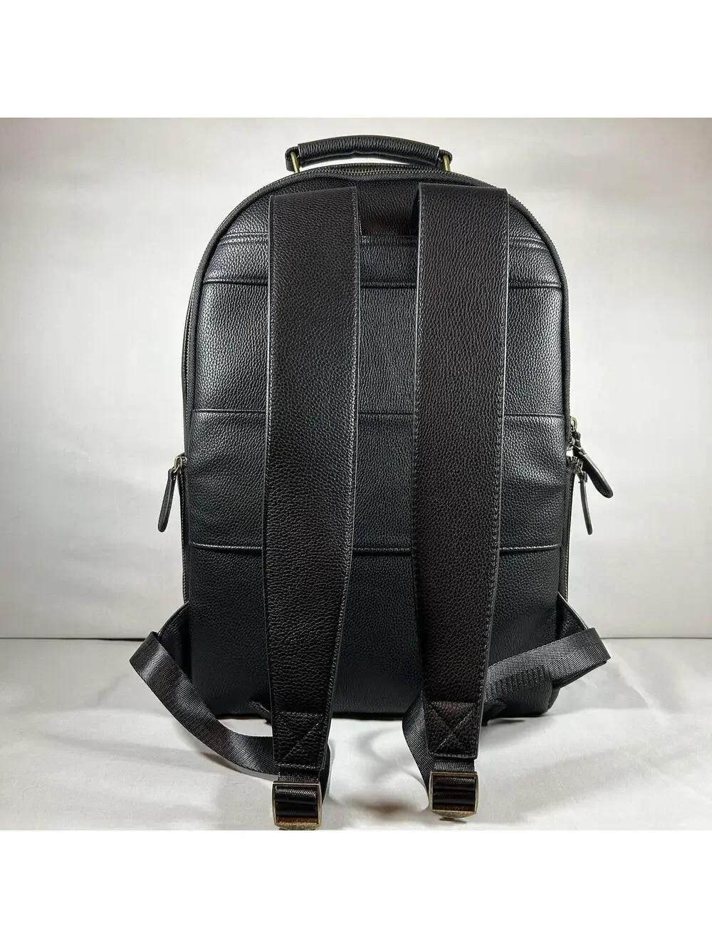 Divvia Professional Camera Backpack Classic Leather for DSLR, Camera Bag, Black